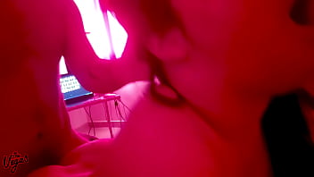 Hot Doggy Style And Deep Thrusts In The Red Room! Came Inside Her Raw!