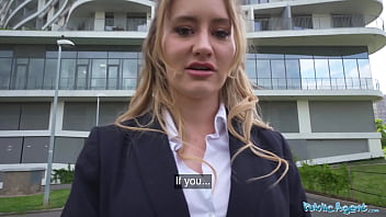 Public Agent: Hot Hotel Worker Takes A Huge Cock In A Public Bathroom Pov