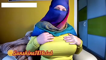 Middle Eastern Hijabi Muslim Girl With Big Boobs On Cam November 2nd
