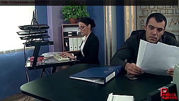 Secretary Enjoys Office Discipline And Intense Pleasure Under Her Boss’s Control.