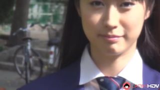 Tomomi Motozawa In Uniform Giving A Classmate A Blowjob