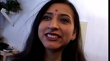 Indian Wife Eager To Try Her First Dp, So Hubby Brings In The Neighbor For A Wild Threesome