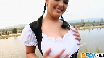 Farm Girl With Big Tits In Pov Sex