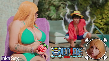 Nami Gets Wild With Captain Luffy While Chasing The One Piece Dream.