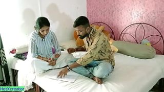 Hot College Girl Seduces Teacher For Better Grades!