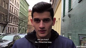 Czech Hunter 525: Amateur Paid Gay Scene Cumshot
