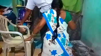 Tamil Hot Aunty Giving Head And Getting It From Behind