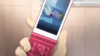 Horny Anime Fan Hooks Up With Sexy Blonde In The Bathroom