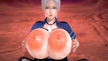 3d Animated Adult Content Featuring A Voluptuous Female Officer
