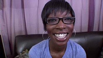 Black Woman Giving Oral To A White Man