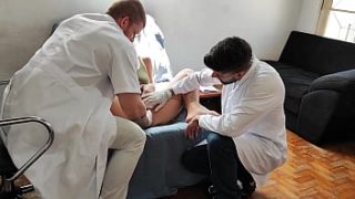 Went To The Gynecologist And The Sleazy Doctors Had Unprotected Sex With Me In The Office