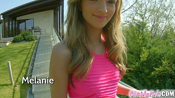 Slim Teen Experiences Multiple Orgasms Using Hitachi Wand