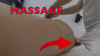 Hidden Camera Catches Curvy Wife Fondling Masseur’s Cock
