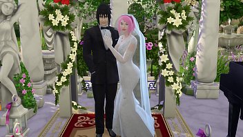 Sakura’s Wedding Part 1 – Naruto Ntr With Bride Outfit Cheating & Cuckold Anime