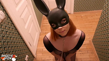 Bunny Girl Pleasures Herself And Enjoys Rough Sex With Well-endowed Man – Light Bdsm