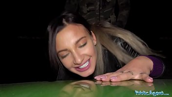 Tattooed Hottie Gets Wild With Public Agent For A Steamy Night And Messy Finish
