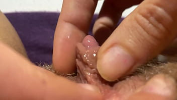 Massive Clit Throbbing Orgasm Up Close