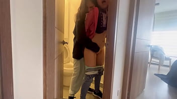 My Friend Ditches Me At My Hot Aunt’s House And We Hook Up In The Bathroom