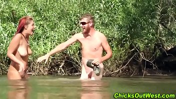 Aussie Girl Takes A Real Creampie