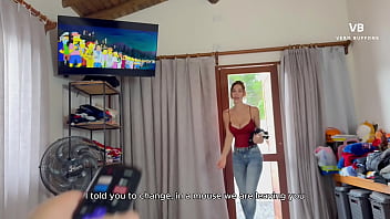 Stepdad Gets A Surprise Creampie From His Curvy Stepmom