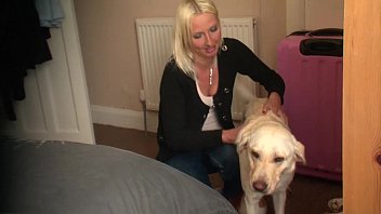 Big Guy Pounds His Skinny Blonde Wife From Behind