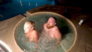 Intimate Moments With Delilah Grace In The Hot Tub