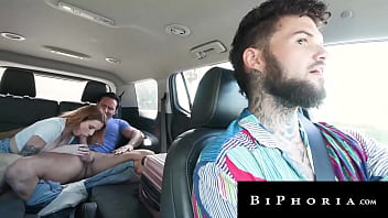 Hitchhiker Pleasured By Bisexual Male Duo – Biphoria