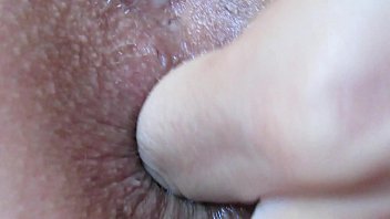 Extreme Close-up Anal Stimulation And Fingering The Anus