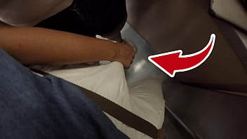 Subway Milf With Huge Tits Suddenly Grabbed My Dick – Is This Clothed Sex?