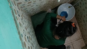 Indian Girl Tabassum In The Bathroom