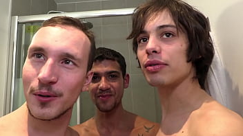 Men Enjoy A Lively Gathering