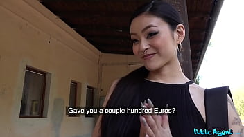 Sexy Japanese Babe Rae Lil Black Gets A Public Creampie At The Train Station