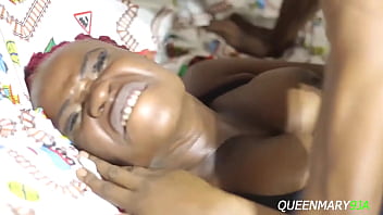 Ebony Queen Moans Loudly For A Large Black Cock