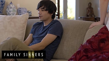 Stepmom Bunny Madison Comforts Stepson Ricky Spanish After His Breakup In Family Sinners