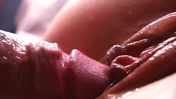 Extreme Close-up Of Sperm Slowly Dripping From A Vagina