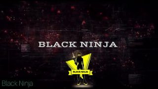 Horny Black Ninja Gives His Dick A Nice Rubdown