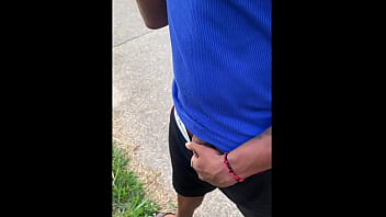Young Guy Looking For A Dude In The Woods Found A Hung Stud And Took Him Home