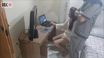 Lonely Teen At Home Gets A Visit From A Creepy Repairman – Hidden Camera Footage!
