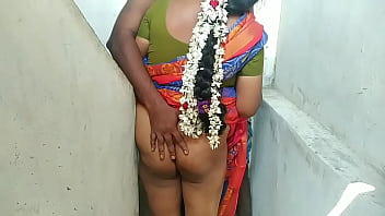 Tamil Aunty With Long Hair Has Sex With Servant Boy