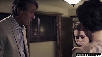 Stepbrother Catches Stepsister With Stepdad