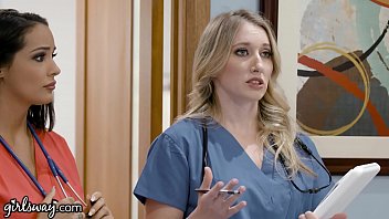 New Nurse With Big Tits Gets Wet With Her Boss