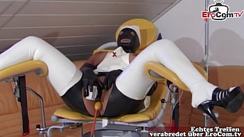 German Bdsm Domme Meets Users At Fetish Gathering