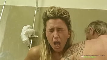 Stepdaughter Gets A Rough Hotel Bathroom Pounding From Her Stepdad, Ending With A Creampie. (consensual Roleplay, Intro Ends At 1:45)