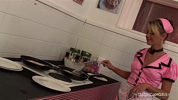 Attractive Women Sharing Large Penises After A Pancake Breakfast