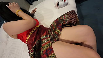 Thai Dancer With Large Breasts Gets Creampied Again.