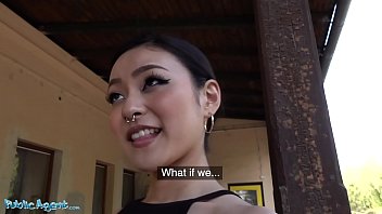 Japanese Beauty Rae Lil Black Works As A Public Agent For Cash