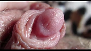 Up Close Orgasm With A Large Clitoris