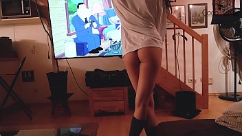 Amateur Teen Rides Me In Just Socks And Gets Cum On Her Butt