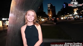 Cute German Blonde Teen With Small Tits In A Real Hookup