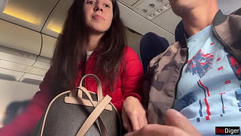 Caught Flashing On A Crowded Flight